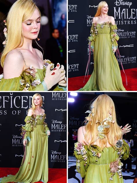 elle fanning gucci|elle fanning gucci dress.